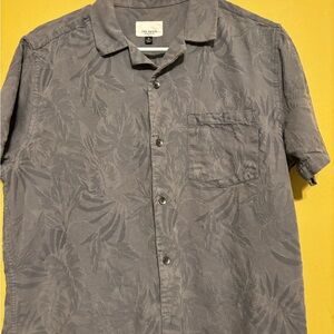Civil Society Tropical Print Button Up Shirt Hawaiian Men’s Small